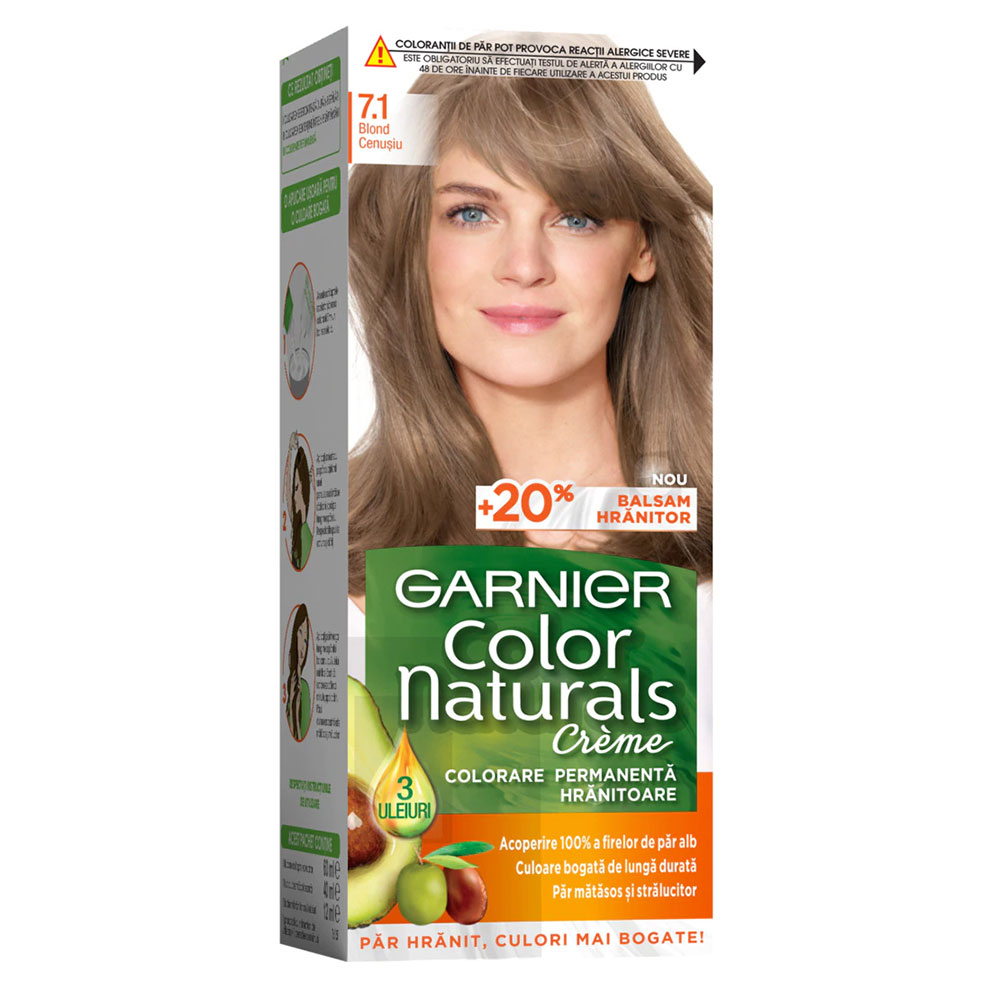 GARNIER / ГАРНИЕР БОЯ COLOR NATURALS 7, ПЕПЕЛЯВО РУС