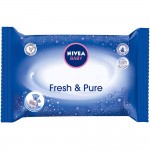 NIVEA / НИВЕА БЕБЕ ВЛАЖНИ КЪРПИ FRESH & PURE ПАКЕТ Х 63