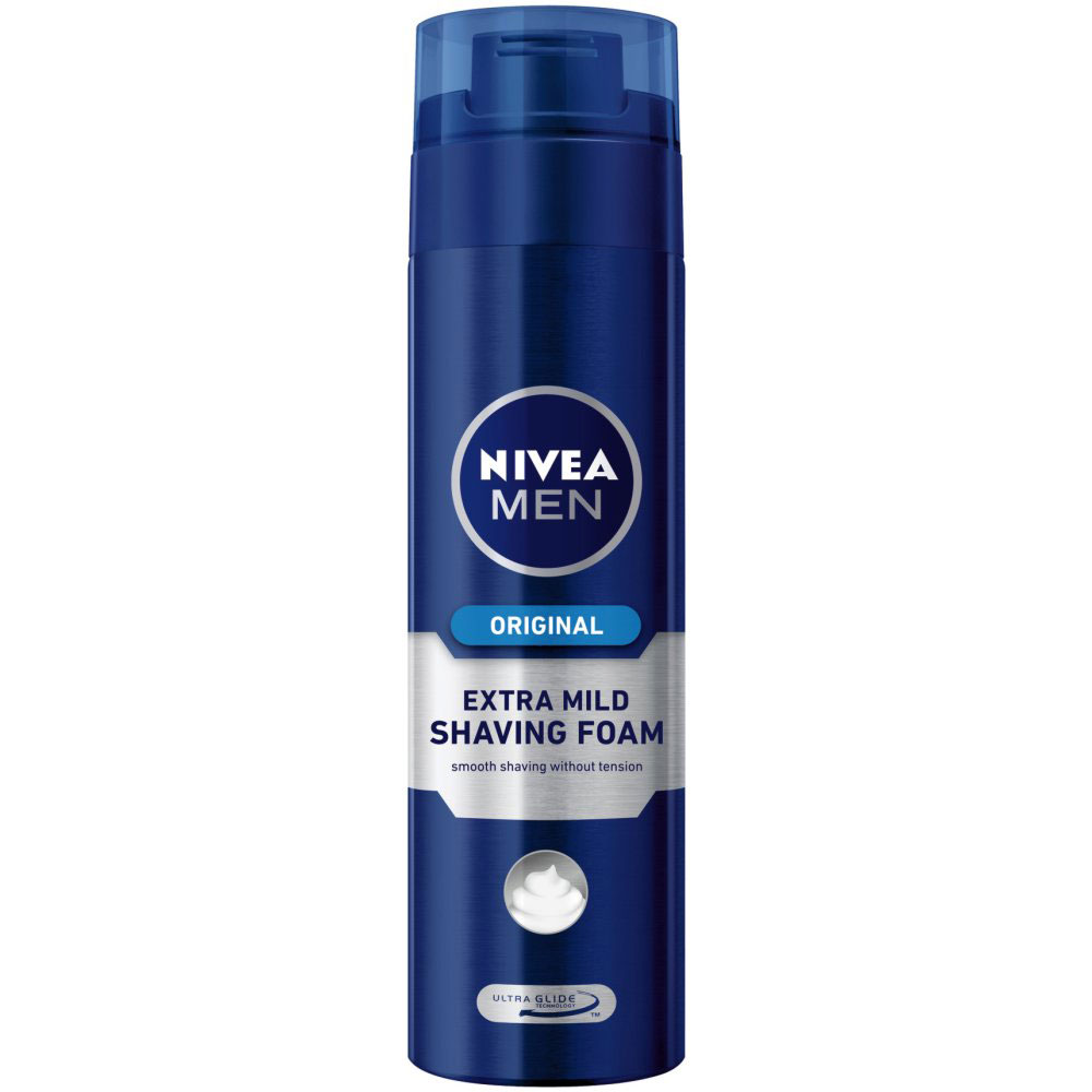 NIVEA / НИВЕА МЕН ПЯНА ЗА БРЪСНЕНЕ ORIGINAL 200 МЛ