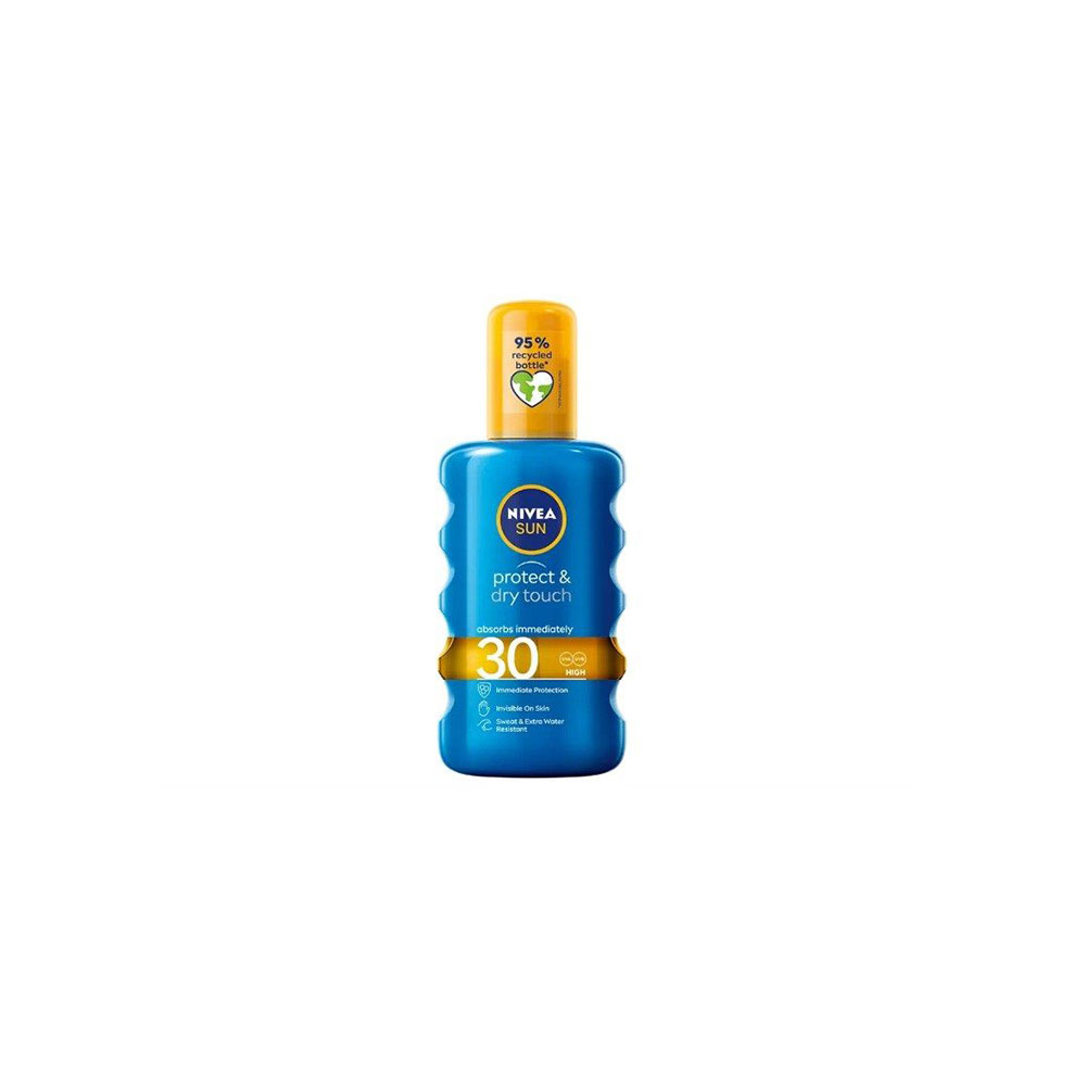 NIVEA SUN / НИВЕА СЪН PROTECT & DRY TOUCH СЛЪНЦЕЗАЩИТЕН СПРЕЙ SPF30+ 200МЛ