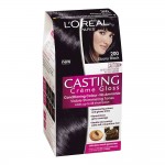 L`OREAL / ЛОРЕАЛ БОЯ ЗА КОСА CASTING CREAM GLOSS 200, EBONY BLACK