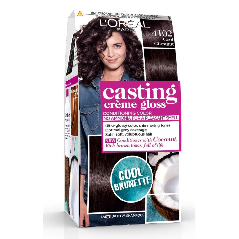 L`OREAL / ЛОРЕАЛ БОЯ ЗА КОСА CASTING CREAM GLOSS 410