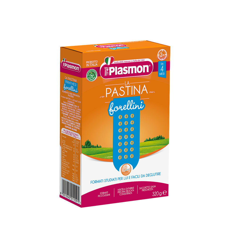 PLASMON / ПЛАЗМОН ПАСТА КРЪГЧЕТА МИКРО 4М+ 320 ГР