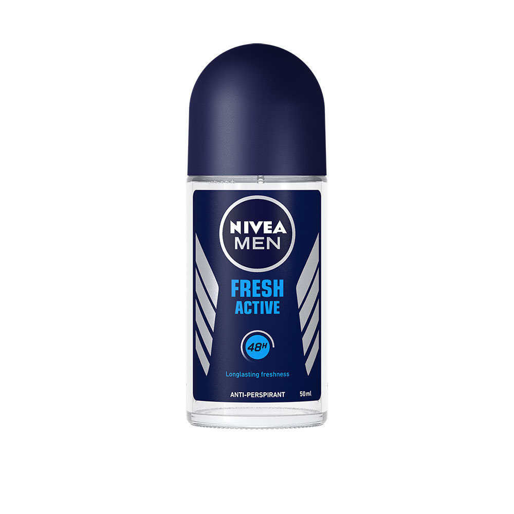 NIVEA / НИВЕА ДЕО РОЛ-ОН FOR MEN FRESH ACTIVE 48Ч. 50МЛ