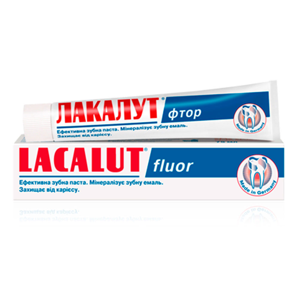 LACALUT / ЛАКАЛУТ ФЛУОР ПАСТА ЗА ЗЪБИ 75МЛ