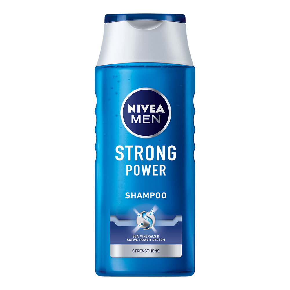 NIVEA / НИВЕА ШАМПОАН ЗА МЪЖЕ STRONG POWER 250МЛ