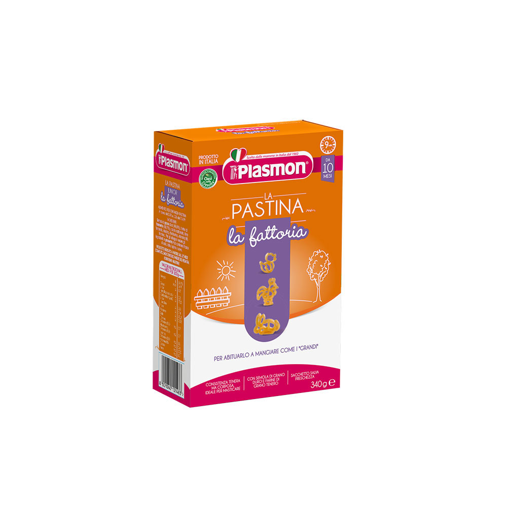 PLASMON / ПЛАЗМОН ПАСТА ФЕРМАТА 10М+ 340ГР