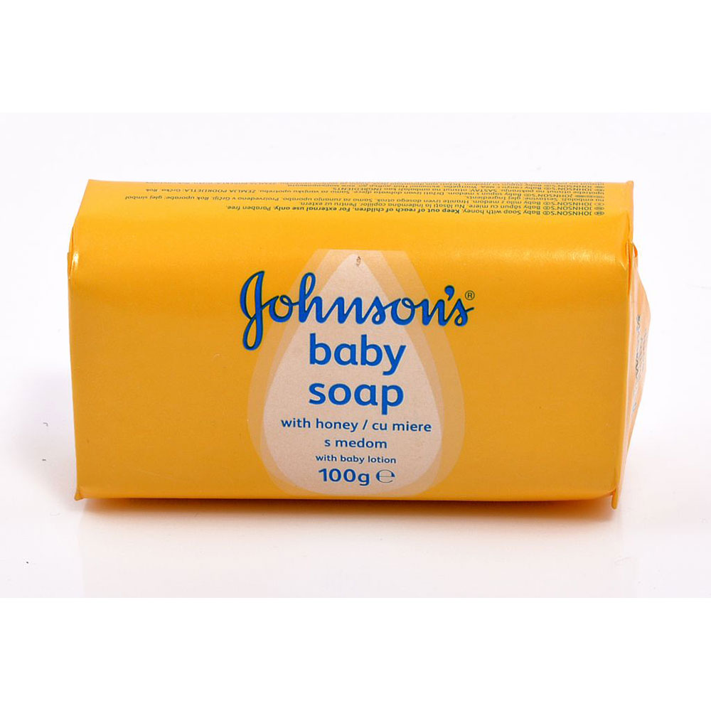 JOHNSON`S / ДЖОНСЪН BABY САПУН С МЕД 100ГР