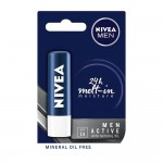 NIVEA / НИВЕА БАЛСАМ ЗА УСТНИ FOR MEN ACTIVE CARE 4,8ГР