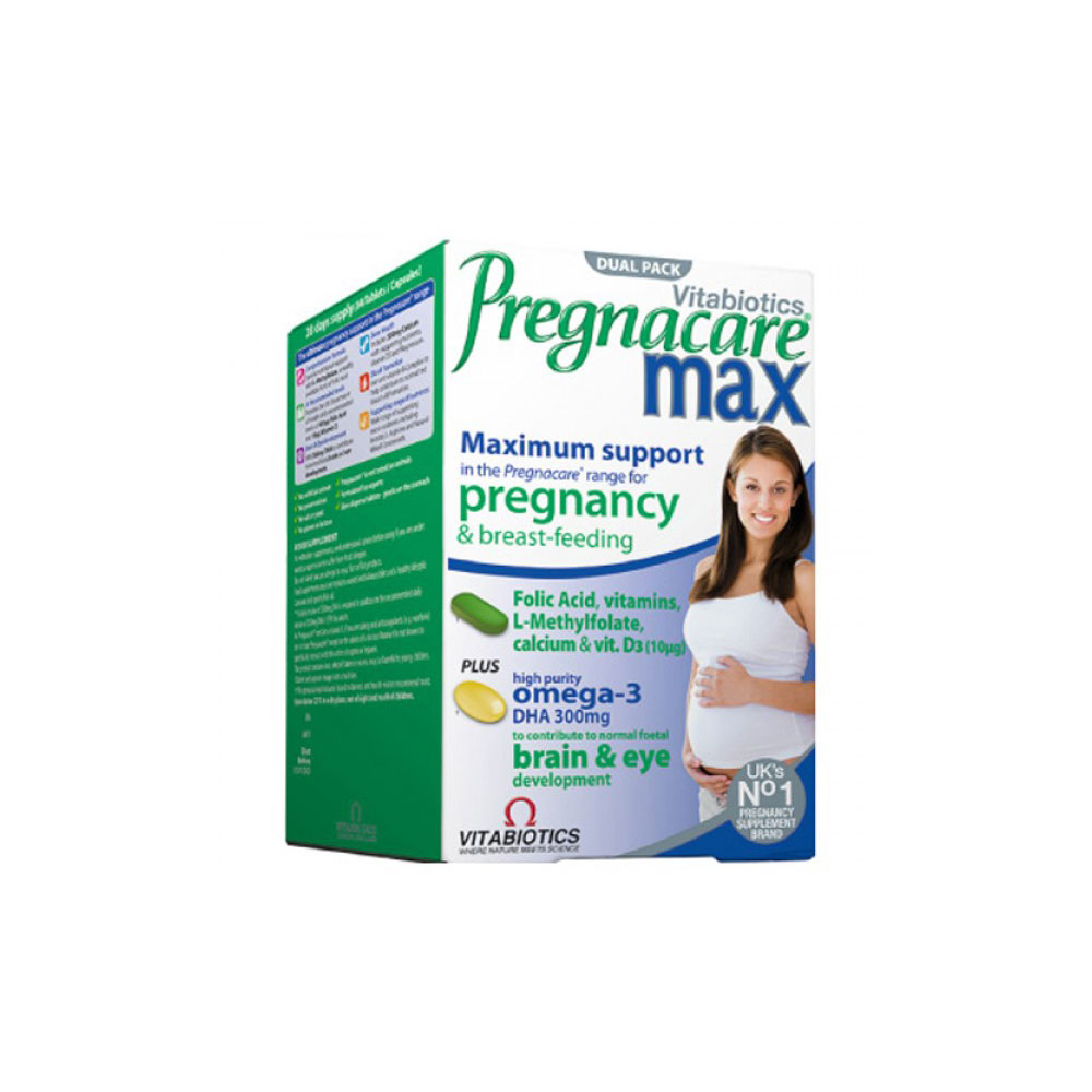 ПРЕГНАКЕЪР / PREGNACARE ПО ВРЕМЕ НА КЪРМЕНЕ 84 ТАБЛЕТКИ + 56 КАПСУЛИ