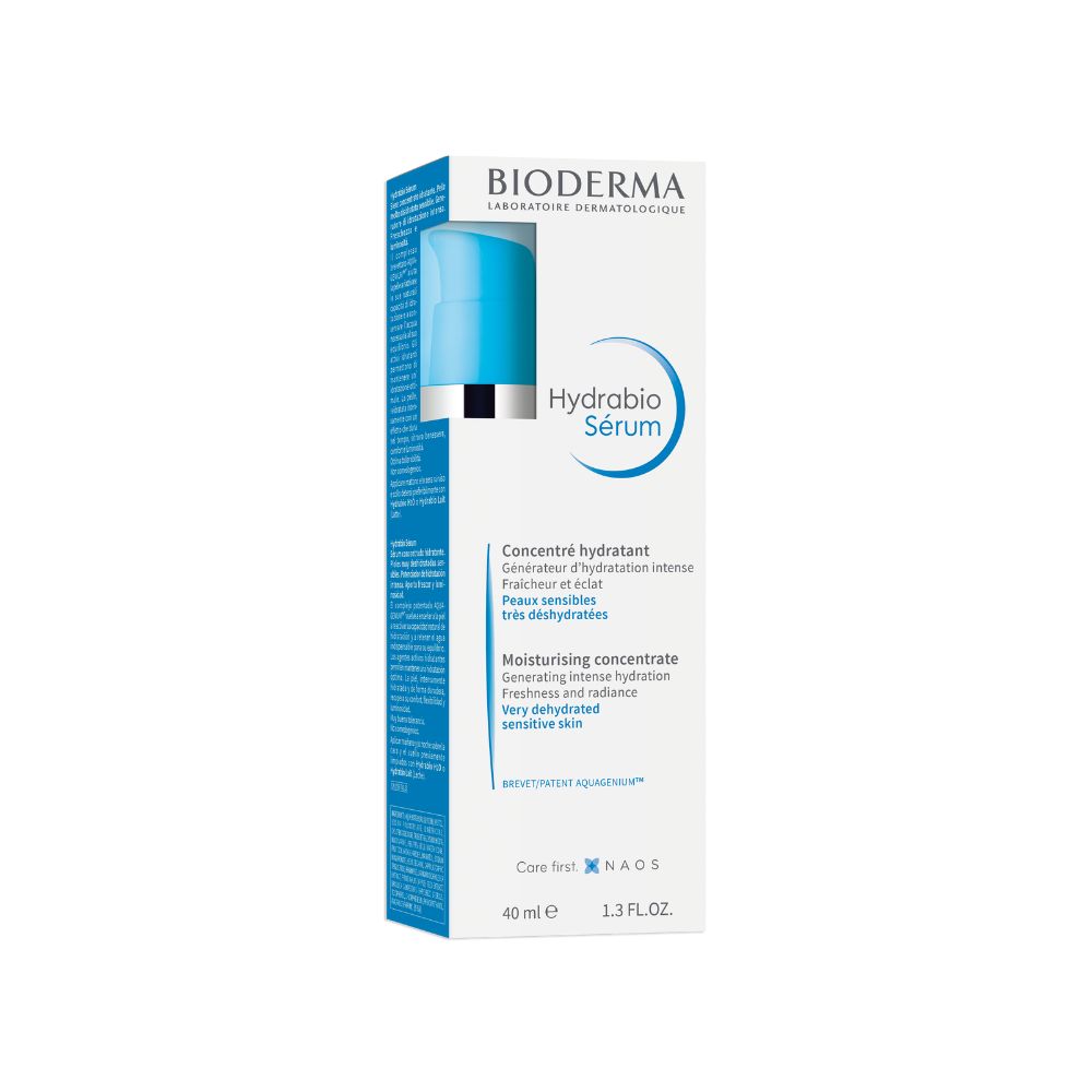 BIODERMA HIDRABIO/БИОДЕРМА ХИДРАБИО СЕРУМ ХИДРАТИРАЩ КОНЦЕНТРАТ ЗА ЛИЦЕ ЗА ДЕХИДРАТИРАНА КОЖА 40МЛ