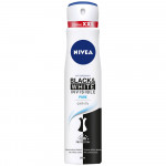 NIVEA / НИВЕА ДЕО СПРЕЙ INVISIBLE ON BLACK WHITE PURE 48Ч. 150МЛ