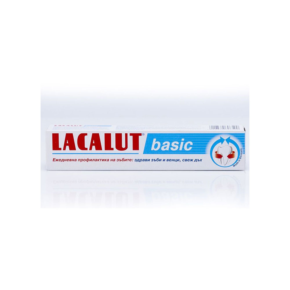 LACALUT / ЛАКАЛУТ BASIC ПАСТА ЗА ЗЪБИ 75МЛ