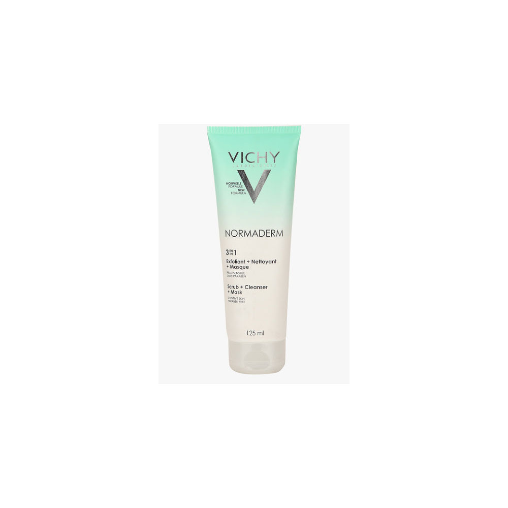 VICHY / ВИШИ NORMADERM TRI-ACTIV 3В1 ГЕЛ,ЕКСФОЛИАНТ,МАСКА 125МЛ