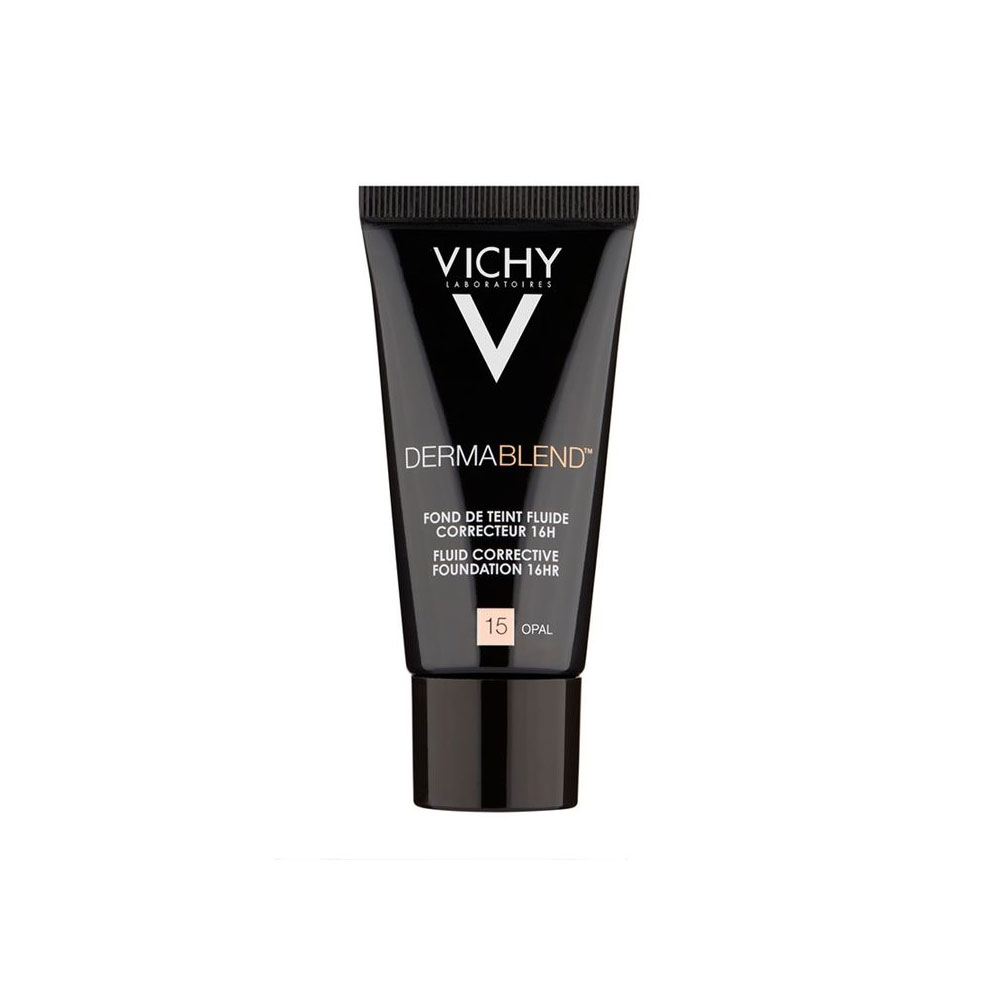 VICHY / ВИШИ DERMABLEND ФОН ДЬО ТЕН 15 КОРИГИРАЩ 30МЛ. /ОПАЛ/ 