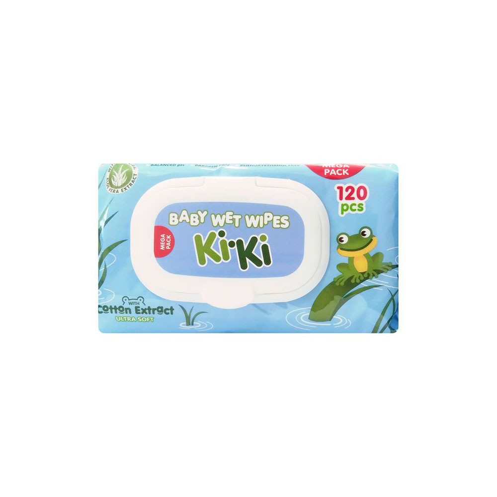 МОКРИ КЪРПИ KIKI BABY С КАПАК 120БР