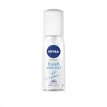 NIVEA / НИВЕА ДЕО СПРЕЙ ПОМПА FRESH NATURAL 24Ч. 75МЛ