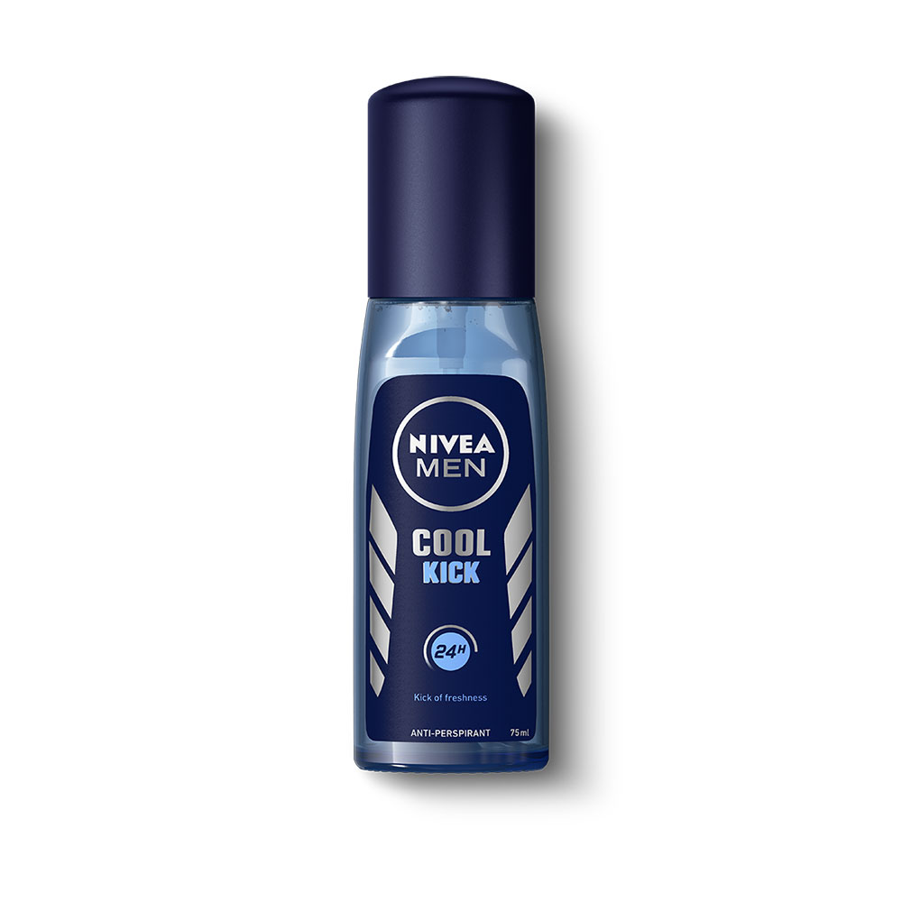 NIVEA / НИВЕА ДЕО СПРЕЙ ПОМПА FOR MEN COOL KICK 24Ч. 75МЛ