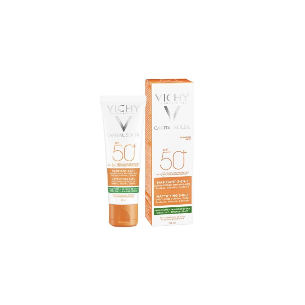 VICHY / ВИШИ SOLEIL SPF 50 DRY TOUCH МАТИРАЩА ЕМУЛСИЯ ЗА ЛИЦЕ 50МЛ 323622