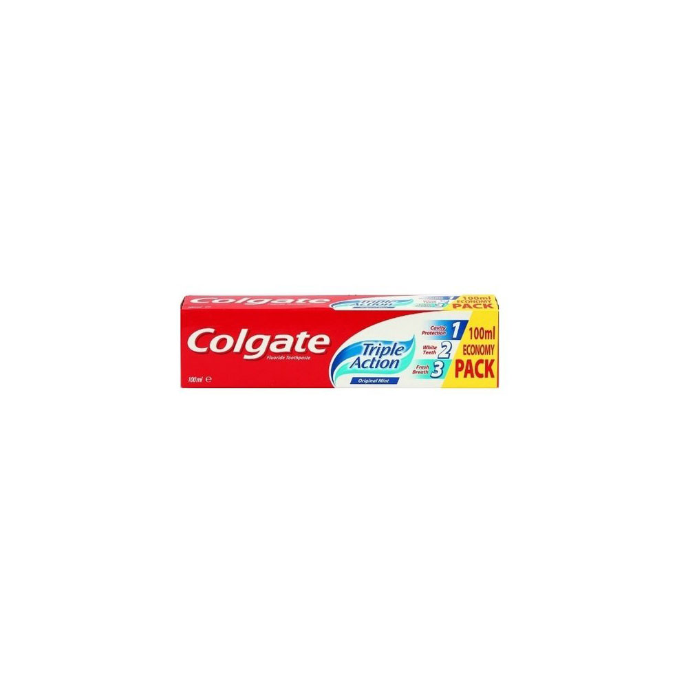 COLGATE / КОЛГЕЙТ TRIPLE ACTION ПАСТА ЗА ЗЪБИ 150МЛ