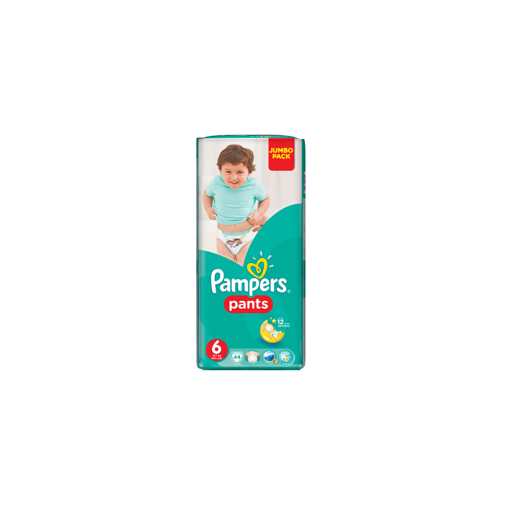 PAMPERS / ПАМПЕРС ГАЩИ ДЖЪМБО 6 16+КГ. Х 44БР