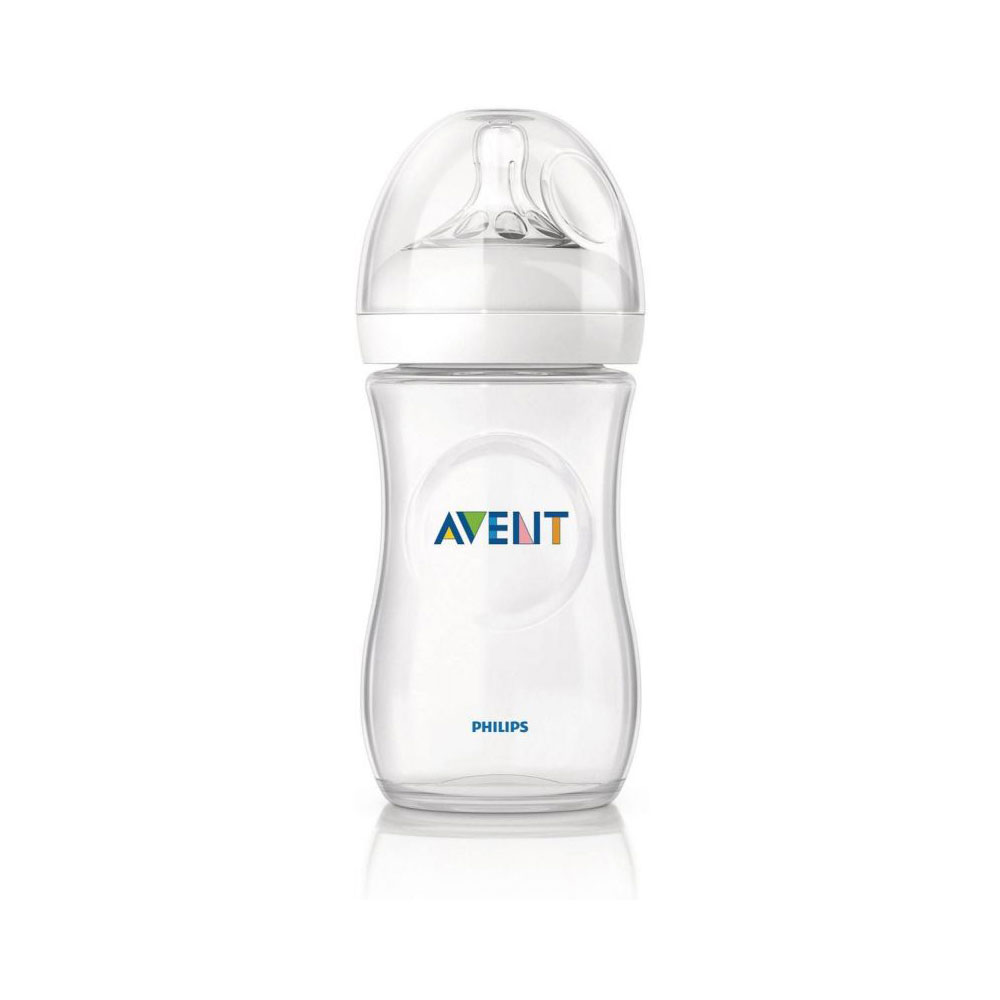 АВЕНТ / AVENT ШИШЕ NATURAL 260МЛ.PP+БИБЕРОН SLOW С 2Д./1М+/