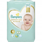 PAMPERS / ПАМПЕРС ПРЕМИУМ КЕЪР 4 X 18БР