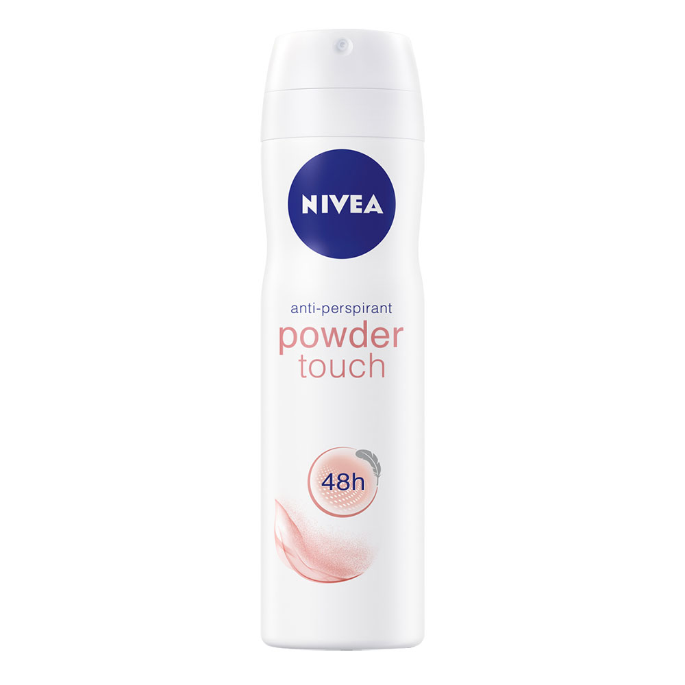 NIVEA / НИВЕА ДЕО СПРЕЙ ДАМСКИ POWDER TOUCH +33% ГРАТИС 200МЛ