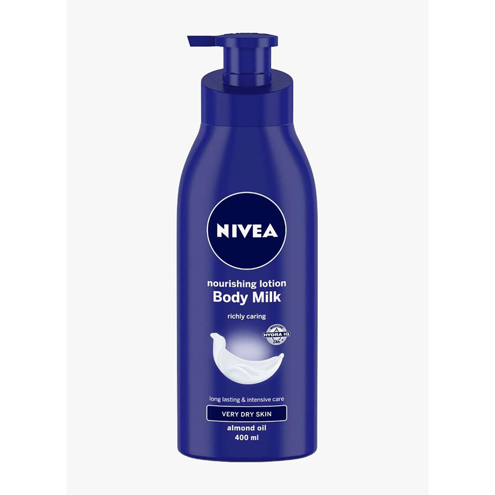 NIVEA / НИВЕА BODY МЛЯКО ЗА ТЯЛО С ПОМПА 400МЛ