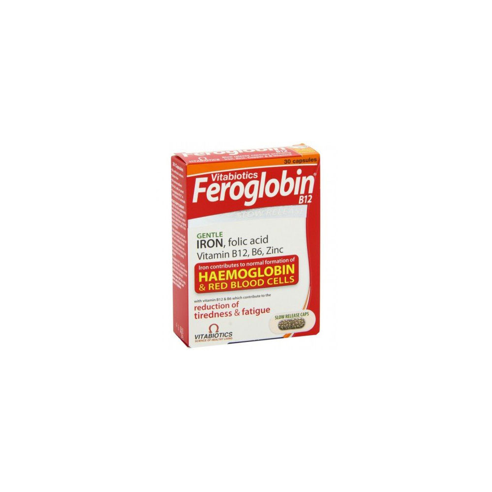 ФЕРОГЛОБИН / FEROGLOBIN В12 КАПС.Х30