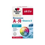 ДОПЕЛХЕРЦ АКТИВ / DOPPELHERZ ACTIV ВИТАМИНИ А-Я + ОМЕГА 3 Х 30