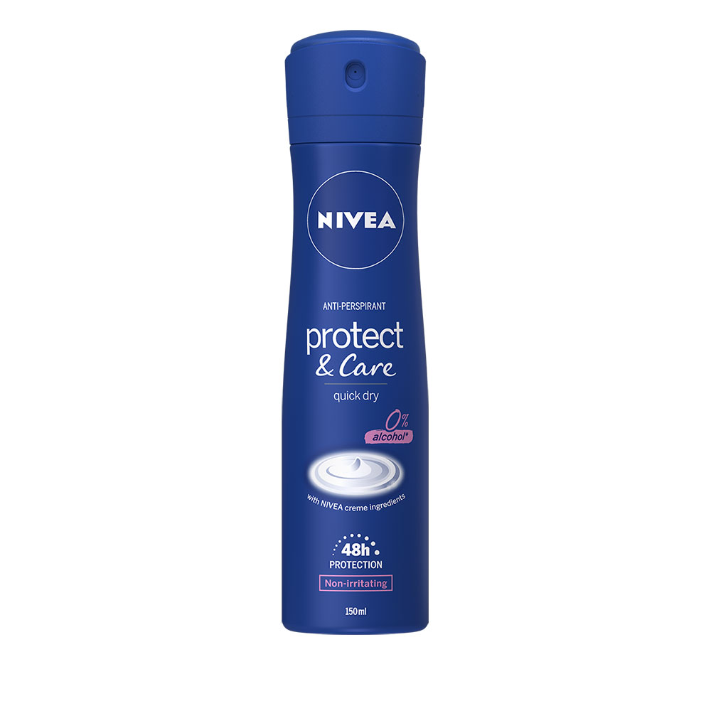 NIVEA / НИВЕА ДЕО СПРЕЙ ДАМСКИ PROTECT CARE 48 H 150 МЛ