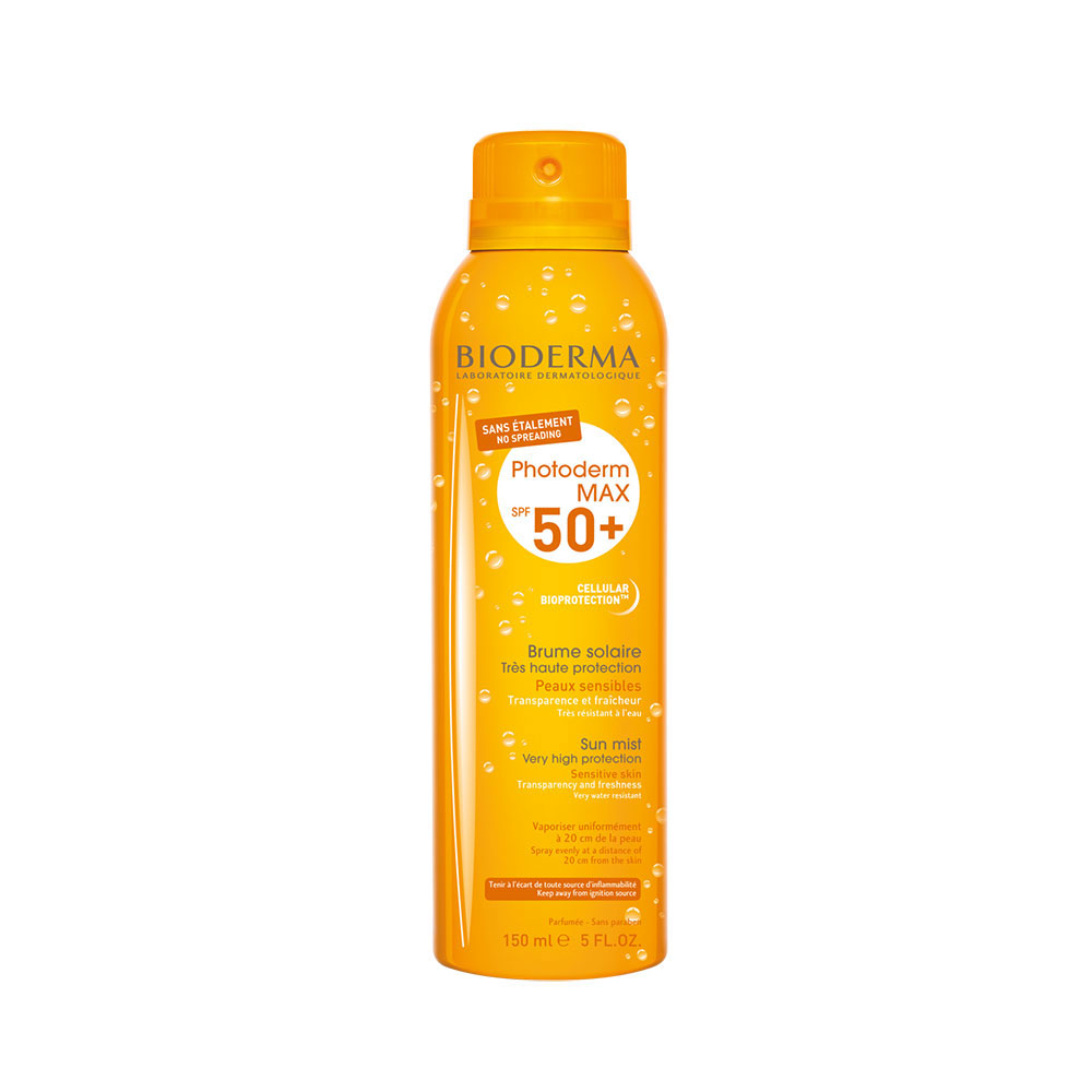 BIODERMA PHOTODERM / БИОДЕРМА ФОТОДЕРМ МАКС ПРОЗРАЧЕН СПРЕЙ SPF 50+ 150МЛ. 