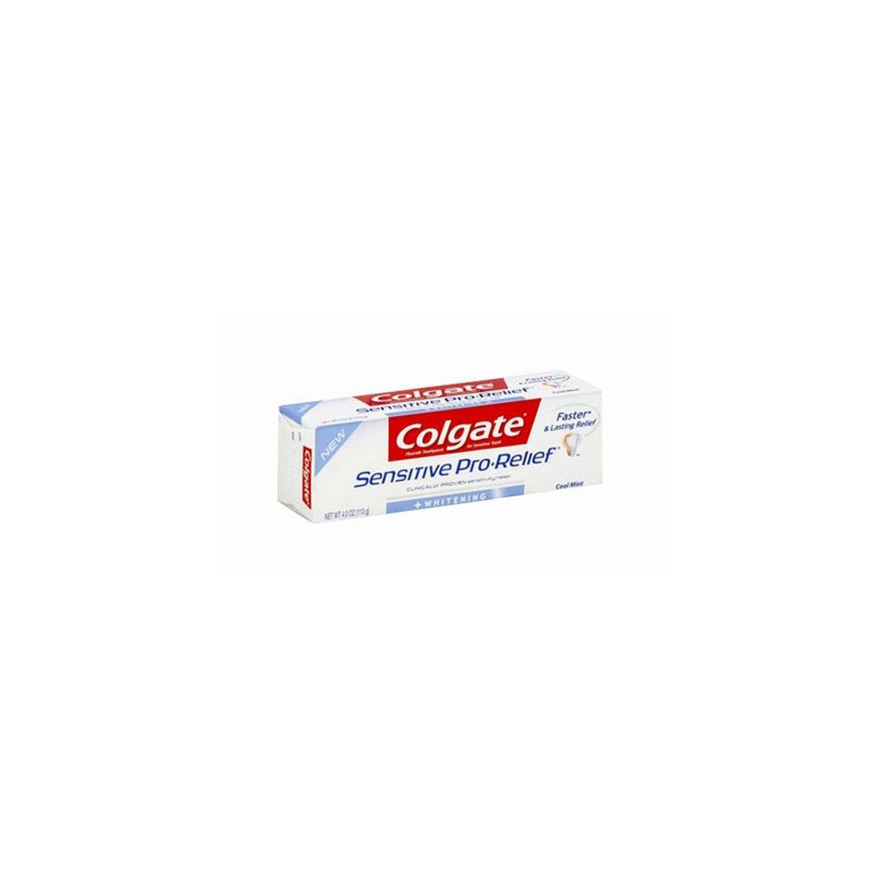 COLGATE / КОЛГЕЙТ PRO-RELIEF ИЗБЕЛВАЩА ПАСТА ЗА ЗЪБИ 75МЛ