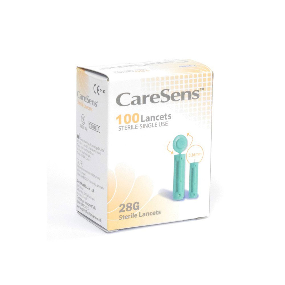 КЕЪРСЕНС / CARESENS  ЛАНЦЕТИ X100БР