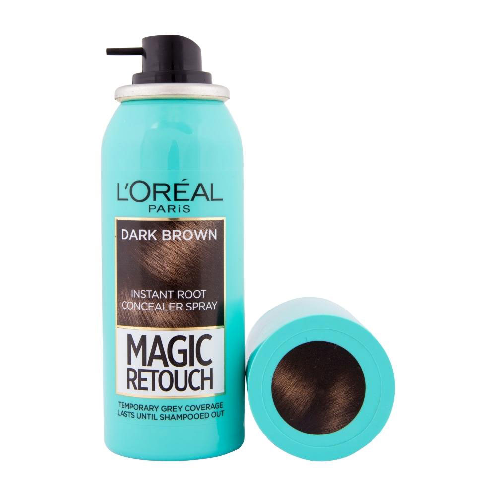 L`OREAL / ЛОРЕАЛ MAGIC RETOUCH DARK BROWN СПР.БЕЛИ КОРЕНИ