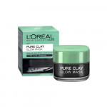 L`OREAL / ЛОРЕАЛ МАСКА ЗА ЛИЦЕ PURE CLAY GLOW MASK 50 МЛ