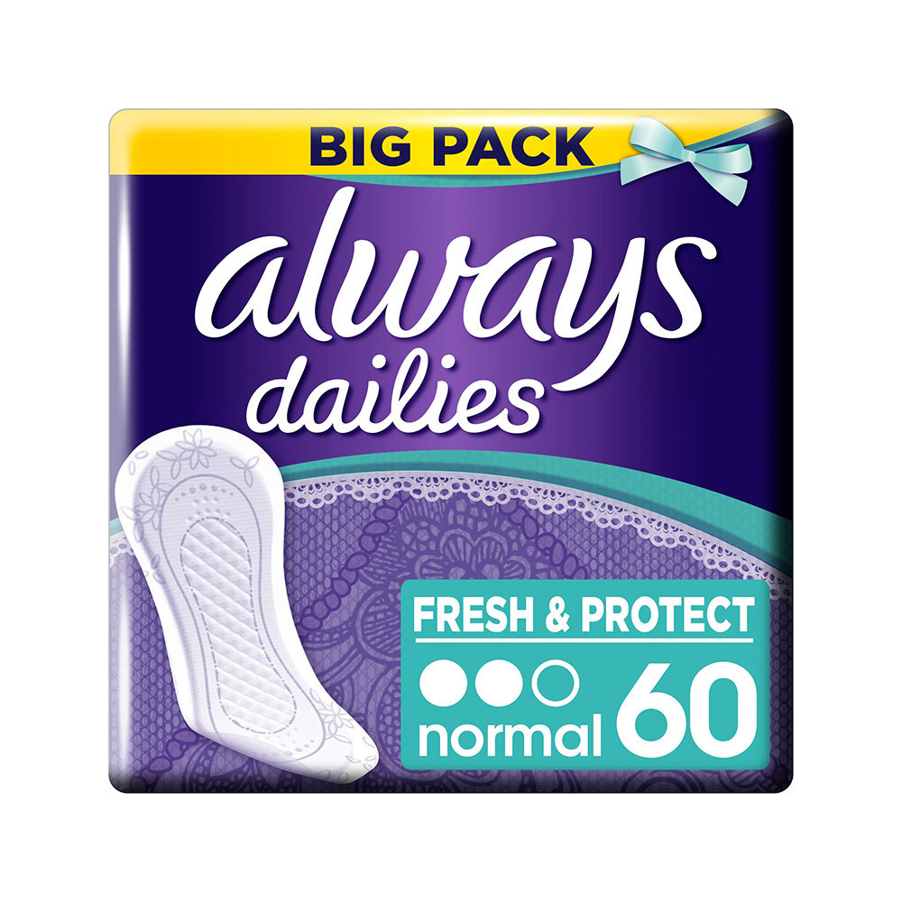 ALWAYS DAILIES FRESH PROTECT / ЕЖЕДНЕВНИ ФРЕШ ПРОТЕКТ Х 60