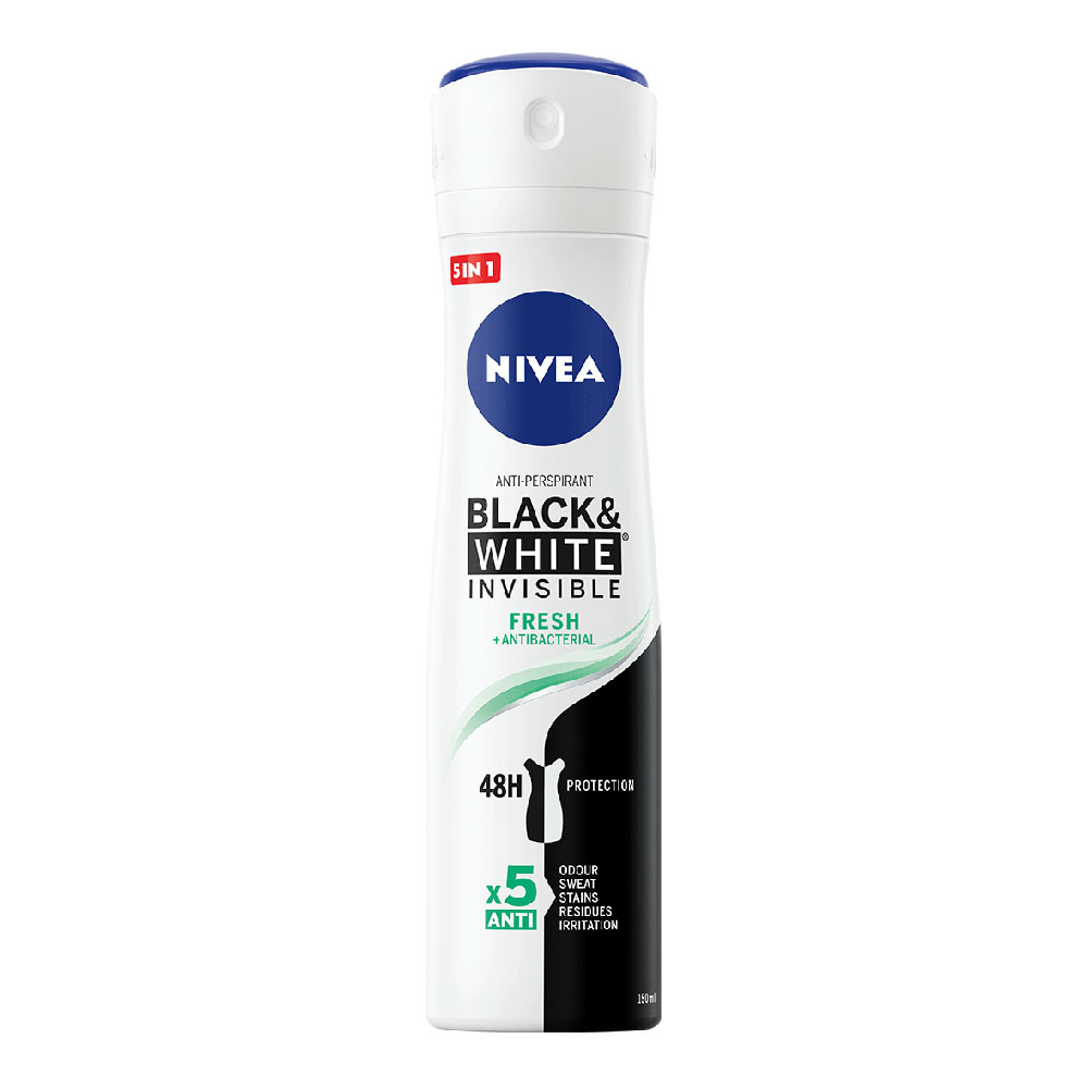 NIVEA / НИВЕА ДЕО СПРЕЙ FRESH INVISIBLE + 33% ГРАТИС