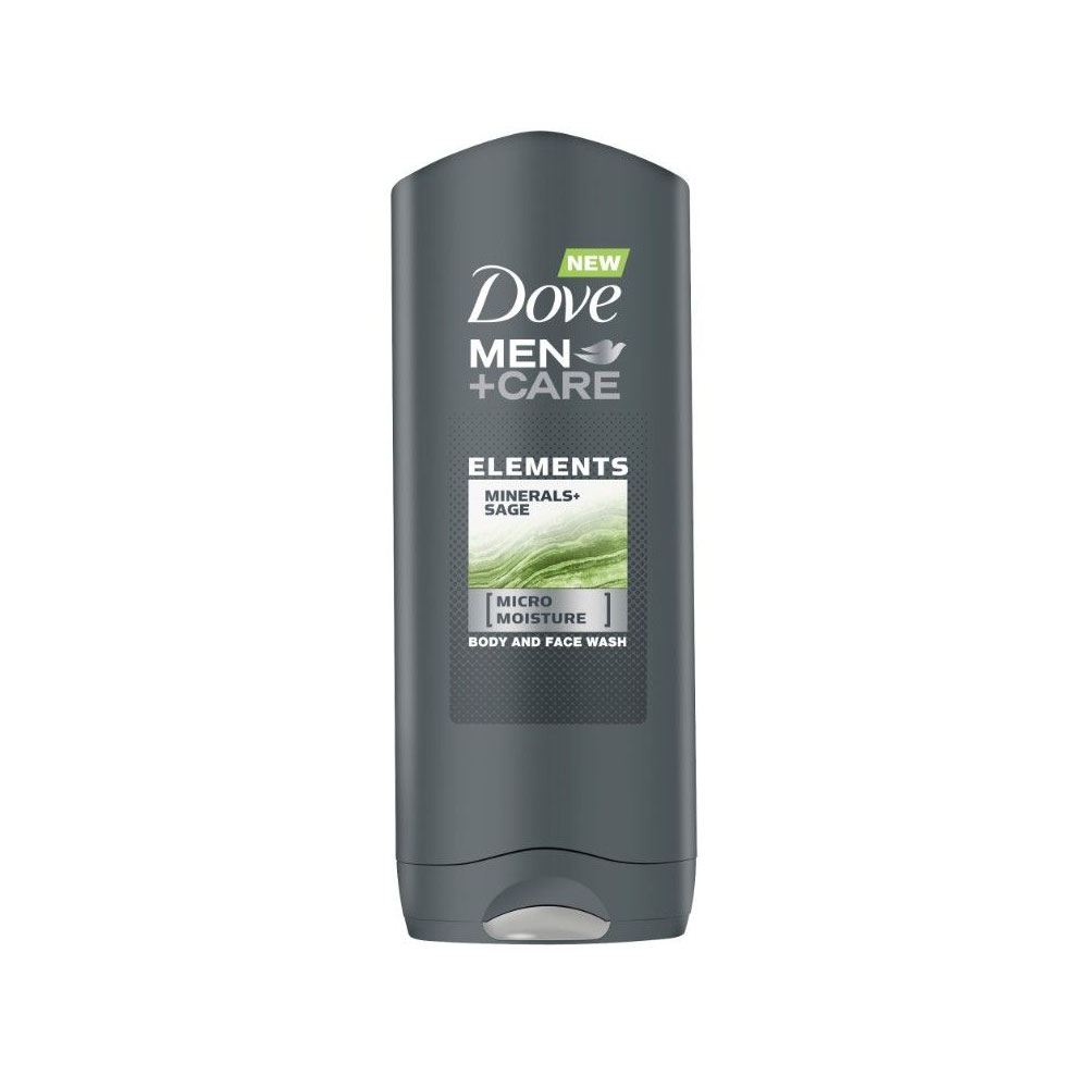 DOVE MAN / ДАВ МЕН - ДУШ ГЕЛ MINERALS SAGE 200МЛ