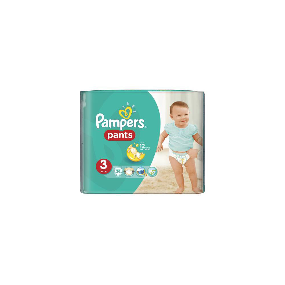 PAMPERS / ПАМПЕРС ГАЩИ 3 Х 26БР