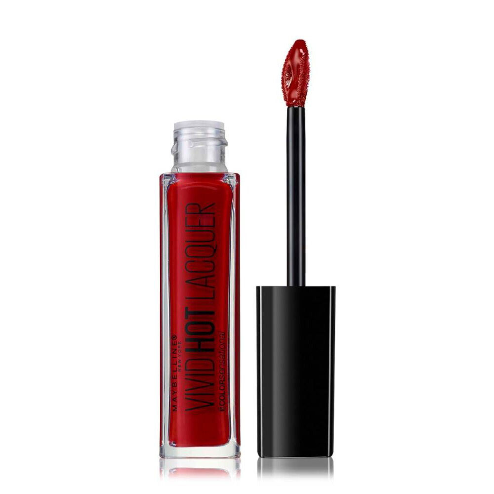 MAYBELLINE / МЕЙБЪЛИН ЧЕРВИЛО VIVID HOT LACQUER 72 CLASSIC