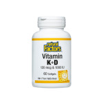 NATURAL FACTORS ВИТАМИН K2 120 MCG & D3 1000 IU/60 КАПСУЛИ