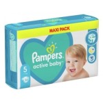 PAMPERS / ПАМПЕРС АКТИВ БЕЙБИ 5 11-16 КГ Х 50 БРОЯ