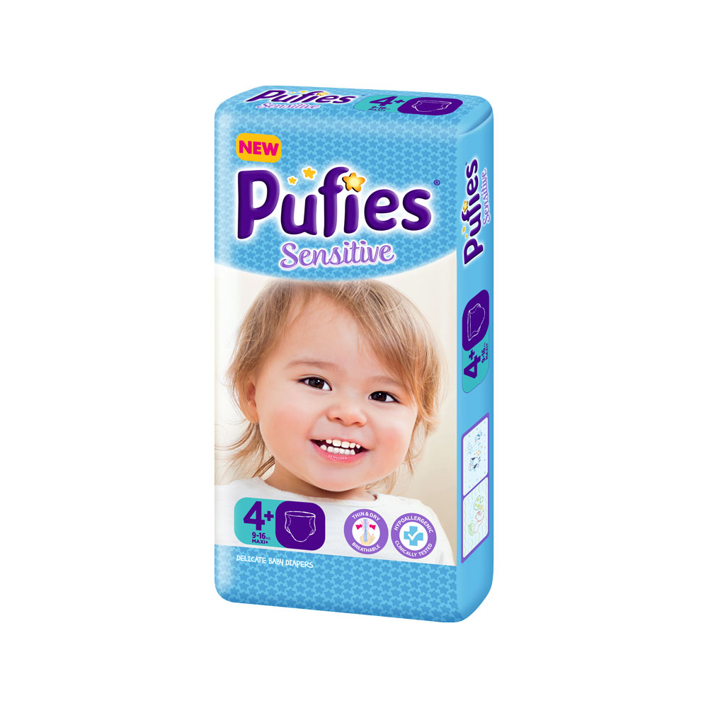 PUFIES / ПУФИС SENSITIVE 4+ 9-16 КГ Х 50БР