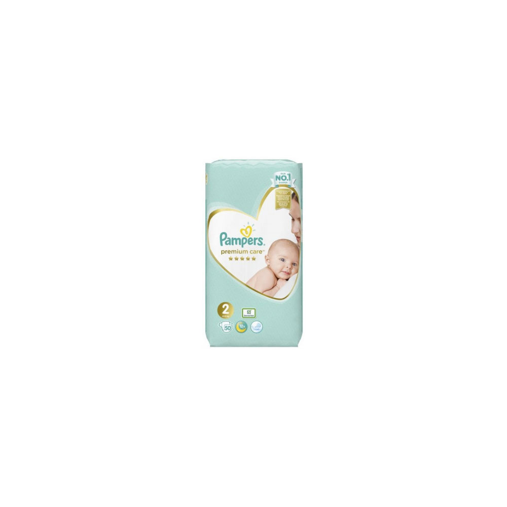 PAMPERS / ПАМПЕРС ПРЕМИУМ КЕЪР 2 Х 50БР