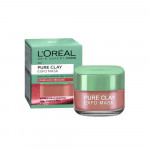 L`OREAL / ЛОРЕАЛ PURE CLAY МАСКА ЗА ИЗГЛАЖДАНЕ НА ПОРИТЕ 50 МЛ