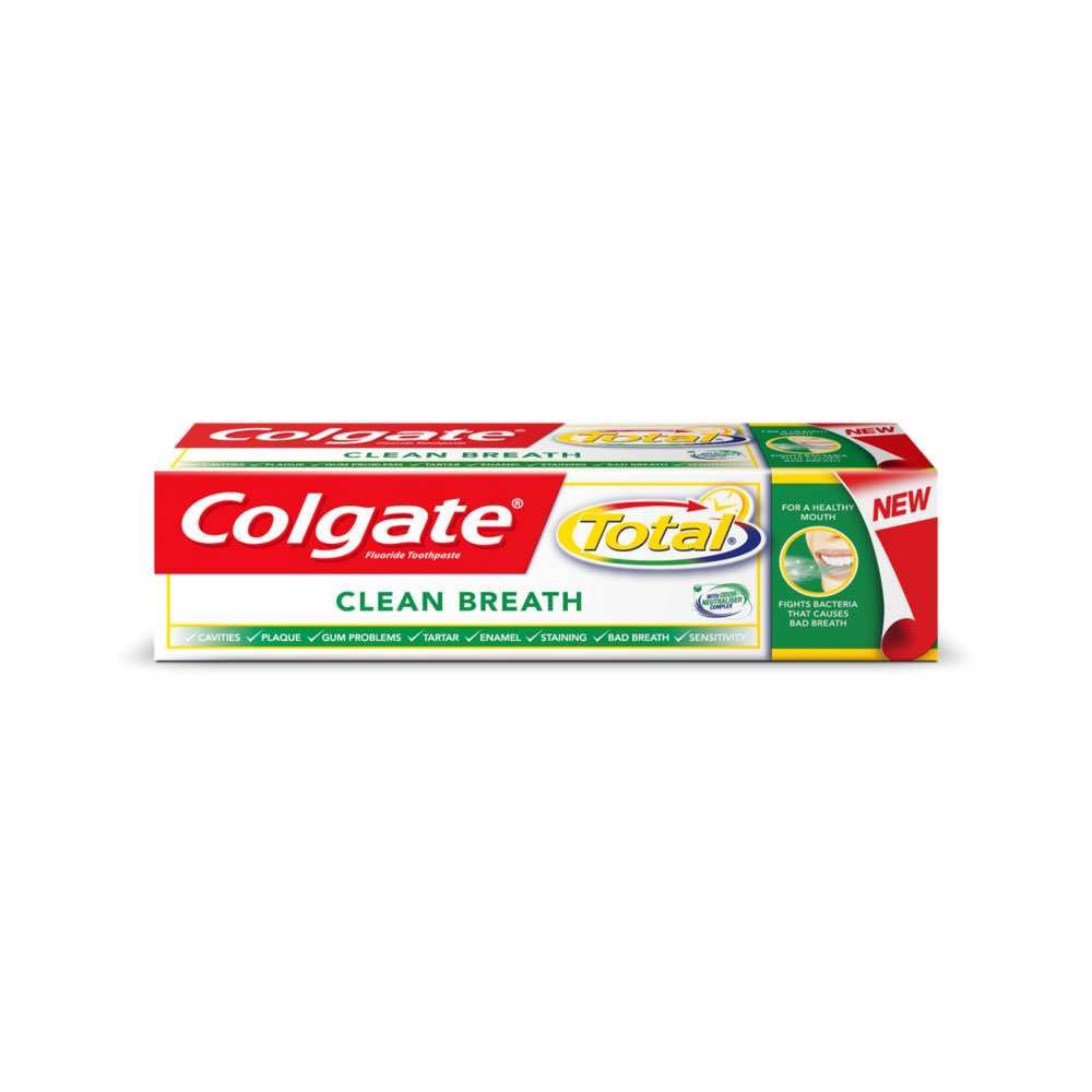 COLGATE / КОЛГЕЙТ ПАСТА ЗА ЗЪБИ TOTAL CLEAN BREATH 75МЛ