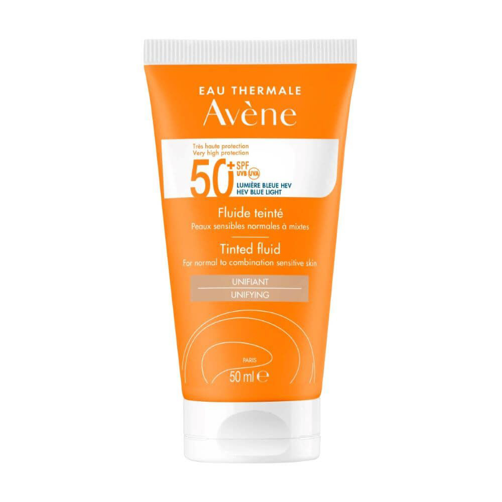 AVENE / АВЕН СЛЪНЦЕЗАЩИТЕН ТОНИРАН ФЛУИД SPF 50+ 50МЛ