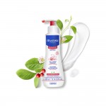 MUSTELA / МУСТЕЛА ИЗМИВАЩ ГЕЛ ЗА КОСА И ТЯЛО ЗА ЧУВСТВИТЕЛНА И МНОГО ЧУВСТВИТЕЛНА 300 МЛ 